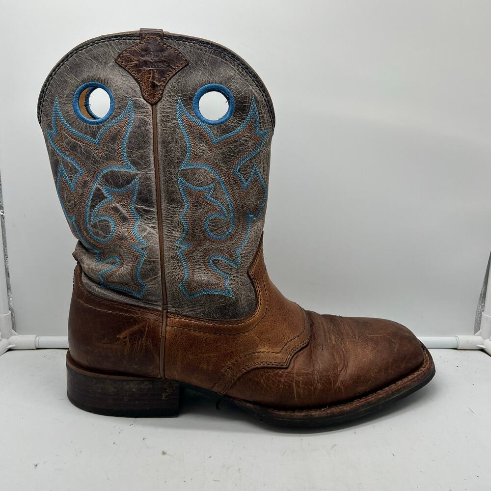Cody James Boots Mens 11D Cowboy Square Toe Style EB11-3A Leather Upper